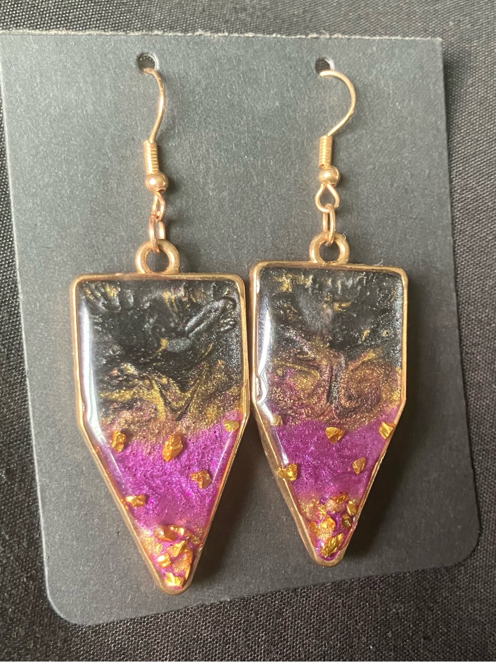 Vintage Goth Alternative handmade Earring